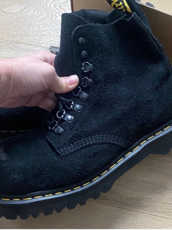 Dr. Martens Black Steel Toed Work Boots NWT main image 7
